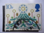 Sellos de Europa - Reino Unido -  Navidad 1980 - Árbol de Navidad.