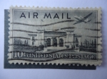 Stamps United States -  Air Mail - United States Postage.