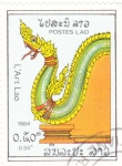 Stamps Laos -  arte laosiano