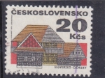 Stamps Czechoslovakia -  Slovensko- Cicmany