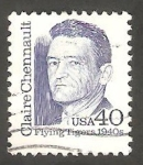 Stamps United States -   1921 - Claire Chennault, General de Aviación