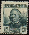 Stamps Spain -  ESPAÑA 1936 733 Sello Personajes. Concepción Arenal Usado