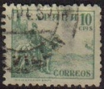 Sellos de Europa - Espaa -  ESPAÑA 1938 817 Sello Rodrigo Diaz de Vivar. El Cid Usado