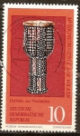 Stamps Germany -  Los instrumentos musicales de los pueblos.Darbuka del norte de África(DDR).