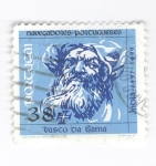 Stamps Portugal -  Navegadores portugueses. Vasco Da Gama