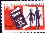 Sellos de Africa - Chile -  Año internacional del libro