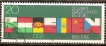 Sellos de Europa - Alemania -  30 años del Pacto de Varsovia (DDR).