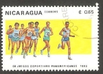 Sellos del Mundo : America : Nicaragua : 1273 - IX Juegos deportivos Panamericanos