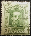 Stamps Spain -  King Alfonso XIII