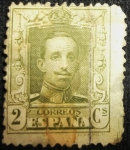 Stamps Spain -  King Alfonso XIII