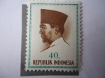 Sellos del Mundo : Asia : Indonesia : Sukarno.