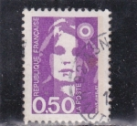 Stamps France -  Marianne