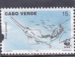 Sellos de Africa - Cabo Verde -  pez sierra