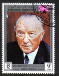 Stamps Yemen -  Konrad Adenauer