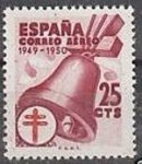 Sellos de Europa - Espaa -  ESPAÑA 1949 1069 Sello Nuevo Pro Tuberculosis 25c