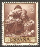 Stamps Spain -  1279 - Pintura de Bartolomé Esteban Murillo