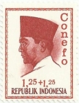 Stamps Indonesia -  CONFERENCIA NUEVAS FUERZAS EMERGENTES, CONEFO. VALOR FACIAL 1,25+1,25. YVERT ID 412