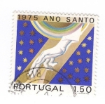 Stamps Portugal -  1975 año santo