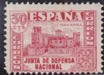 Stamps Spain -  Junta de defensa Nacional