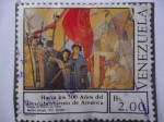 Stamps Venezuela -  Hacia los 500 Años del Descubrimiento de Aérica.