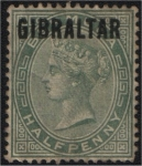 Sellos del Mundo : Europe : Gibraltar : Victoria