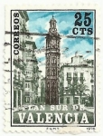 Sellos de Europa - Espa�a -  (74). RECARGO PLÀ SUD DE VALÈNCIA Nº9. TORRE DE SANTA CATALINA.