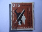 Stamps Venezuela -  IX Censo General de Población y el III Agropecuario 1960.