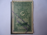 Sellos de America - Venezuela -  Flota Mercante Gran Colombiana-5 de Juluio 1947