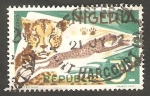 Stamps Nigeria -  181 - Leopardos