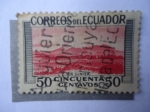 Stamps Ecuador -  Los Iliniza.