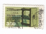 Stamps Portugal -  Primer Centenario de la invención del telefono 1876-1976