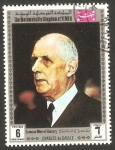 Stamps Yemen -  Charles de Gaulle