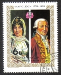 Stamps Yemen -  Napoleon and Josephine