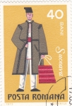 Stamps Romania -  traje típico de Suceava