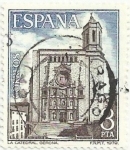 Stamps Spain -  PAISAJES Y MONUMENTOS. CATEDRAL DE GIRONA. EDIFIL 2528