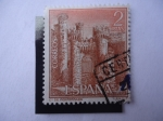 Stamps Spain -  Castillo de Ponferrada-León.