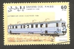 Stamps Morocco -  Automotor diesel eléctrico 1934