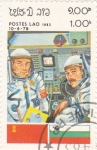 Stamps Laos -  aeronáutica- astronautas