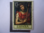 Sellos de Europa - Espaa -  Ed: 2539 - Día del Sello -ECC- Homo -J.de Juana