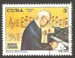 Stamps Cuba -  Antonio María Romeu, músico cubano