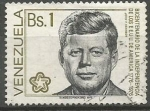 Stamps Venezuela -  BICENTENARIO  DE  LA  INDEPENDENCIA  DE  LOS  ESTADOS  UNIDOS  DE  NORTE  AMÈRICA.  J. F. KENNEDY.