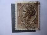 Stamps Italy -  Moneda Antigua Siracusana 