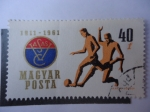 Stamps Hungary -  Magyar Posta 1911-1961.