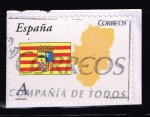 Stamps Spain -  Autonomías.  Aragón.