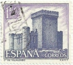 Stamps Spain -  CASTILLOS DE ESPAÑA. CASTILLO DE VILLALONSO, ZAMORA. EDIFIL 1928