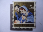 Stamps Australia -  Christma 1965.