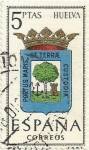 Sellos de Europa - Espa�a -  ESCUDOS DE CAPITAL DE PROVINCIA. GRUPO II. Nº 23. HUELVA. EDIFIL 1491