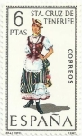 Sellos de Europa - Espa�a -  TRAJES TÍPICOS ESPAÑOLES. GRUPO IV. Nº 41. STA CRUZ DE TENERIFE. EDIFIL 1953