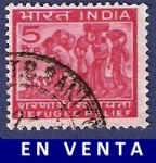 Stamps India -  INDIA Refugee relief 5