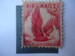 Stamps United States -  Aguila Calva Bald Eagle - Air Mail.